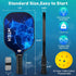 Set 2 4, Set Pickleball Paddles of or or Single Paddle USAPA Approved Fiberglass Surface Pickleball Rackets for Men