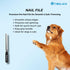 6 1 in Pet Grooming Kit for Dogs & Cats - Deshedding Brush, Undercoat Rake, Slicker Brush, Nail Clipper, Nail File
