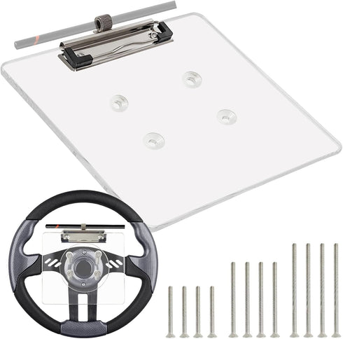 Golf Cart Scorecard Holder with Pen Holder for EZGO Club Car Yamaha