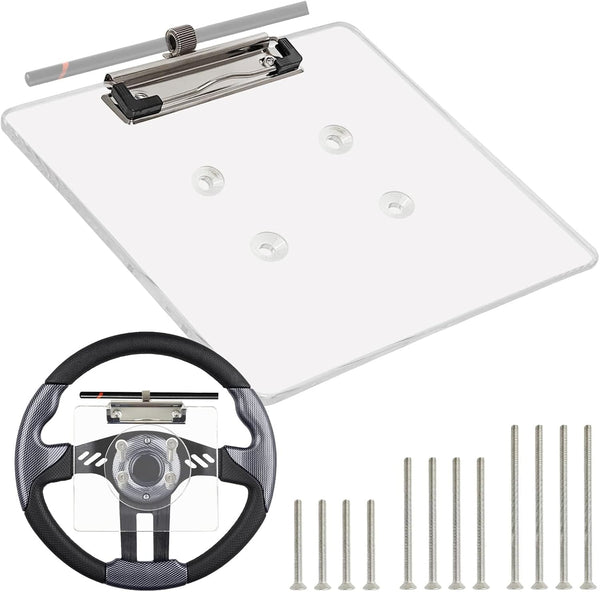 Golf Cart Scorecard Holder with Pen Holder for EZGO Club Car Yamaha