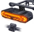 ONVIAN Smart Bike Tail Light with Turn Signals - Rechargeable Auto-Sensing Light for Rear Bike Rack, Waterproof