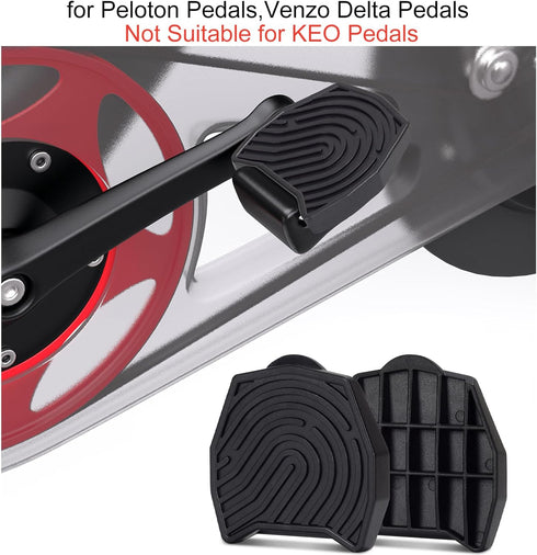 Ride with Sneakers Pedal Converters, Compatible with Peloton Bike, Replacement Bike Pedals