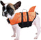 Ripstop Dog Life Jacket Shark Life Vest for Dogs, Safety Lifesaver with High Buoyancy for Small and Medium Breeds