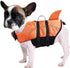 Ripstop Dog Life Jacket Shark Life Vest for Dogs, Safety Lifesaver with High Buoyancy for Small and Medium Breeds