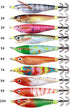 TIANQUXNGI Round Belly Fishing Baits for Freshwater and Saltwater Fishing Enthusiasts Multicolor Shrimp Cuttlefish Jigs