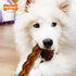 Nylabone 2 Pack of Power Chew Extreme Chewing Braided Bully Stick Alternative Dog Toys, Giant, Made in the USA