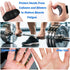 OSHOTX Anti-Slip Workout Grips for Men & Women - Rubber Gym Palm Protectors for Deadlift, Pull-Ups, Weight Lifting