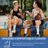 Stadium Seats for Bleachers with Back Support, Bleacher Seats with Backs and Cushion Wide, Portable Folding Comfort