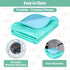 BEAUTYZOO Upgraded Dog Self Cooling Mat - Ice Silk Chill Pads for Small Dogs and Cats, 16" x 20"