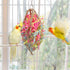 Bird Jute Paper Strips - Parrot Mesh Bag Hanging Chewing Toy for Parakeet Cockatiel Conure