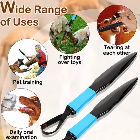 2 BBTO Pcs Dog Break Stick Bite Sticks Doggy Fight Stopper Break Sticks Dog Fight Training Pet Stick Chew Toys