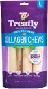 USA Collagen Rolls 9-10" Dog Chew Treats - Natural Flavor, 4 Count