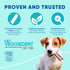 FR3SH 22-66lbs Virbac C.E.T. VEGGIEDENT Tartar Control Chews for Dogs with digestive health support, VOHC Approved