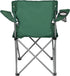 Generic Portable Quad-Folding Outdoor Camp Chair with Cup Holder, Army Green
