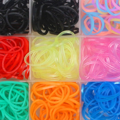 YOY 3/4" Pet Dog Stretchy Rubber Bands, 600/Box for Doggy Grooming Accessories