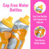 Hydration Running Belt with 4 BPA Free Water Bottles, Fits iPhone 8, X & Similar Phones, Reflective Gear