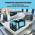 Cat Carrying Case - Pet Carrier Airline Approved, Protable and Breathable Pet Travel Carrier Removable Fleece Pad