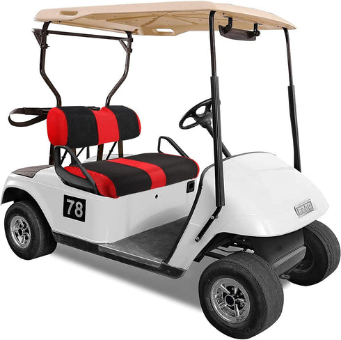 Golf Cart Seat Covers for Older Golf Cart, Durable Breathable Material for EZGO TXT RXV