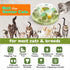 2 KADTC Cat Puzzle Toy, Large Size, Ways to Play, Treat Puzzle & Foraging Balls for Indoor Cats, Kitten Enrichment Toy