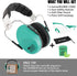 Shooting Ear Protection Earmuffs, Low Profile NRR 23 dB Noise Reduction Headphones for Gun Range and Hunting