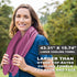 Ice & Sweat Towels, 43.3" x 15.7" - Cooling Neck Wraps for Quick Cool Down in Summer Heat for Gym, Running, Golf, Yoga