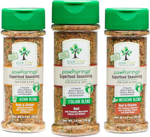 pawTree Healthy Food Toppers for Dogs & Cats - Appetite Booster with Freeze-Dried Proteins, Chicken Medley