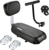 hatleues Extra Wide Bike Back Seat Cushion Bike Seat with Backrest Bike
