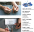 TEAR-AID Fabric Repair Kit, Type A Clear Patch for Canvas, Fiberglass, Leather, Polyester, Nylon & More, Gold Box, 2