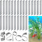 52 Pcs Aquarium Plant Weights, Anchors for Fish Tank, Stops Plants from Floating in the Aquarium