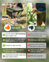 13 inch 2025 Rocalt Camping Portable Stool, Ultralight Collapsible Stool, Ultralight Aluminum Pocket Chair for Adult