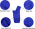 Geyecete Dog Bathrobe Towel Dog Drying Coat-Dry Fast Dog Bag-Pineapple grid Fast Drying Super Absorbent Pet Dog Cat Bath Robe Towel-Blue-M