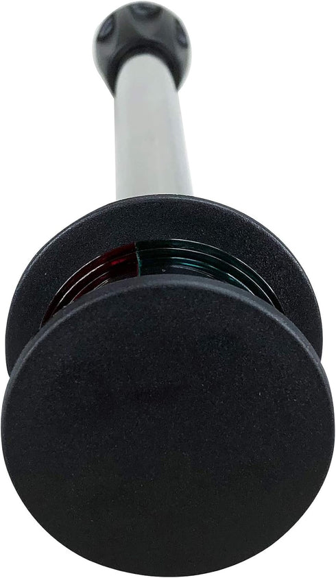 Pactrade Marine Boat Bi-Color Navigation Bow Light, Red and Green Pole Light, 12 Inches with 2-Pin Removable Plug in