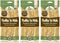 Fieldcrest Farms Nothing to Hide Natural Rawhide Alternative Twist Stix for Dogs - 3 Pack (30 Sticks)