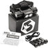 Foxelli Ultra Bright Rechargeable Headlamp - 1200 Lumen LED Light, IPX7 Waterproof, with Battery & Hooks