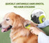 Pecute Pet Dematting Tool 2 Pack - Double Sided Rake & Comb for Medium or Long-haired Dogs & Cats
