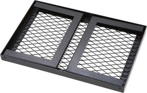 VEVOR Folding Campfire Grill, 18" Portable Camping Grates Over Fire Pit, Heavy Duty Steel Mesh Grate