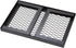 VEVOR Folding Campfire Grill, 18" Portable Camping Grates Over Fire Pit, Heavy Duty Steel Mesh Grate