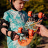 Rude Boyz 17" Micro Complete Skateboard - Maple Wood, ABEC 7 Bearings, Double Kick Concave for Kids Ages 2-5