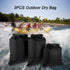LIXADA 3/5/6 Pack Waterproof Dry Bags, Ultimate Lightweight Roll Top Outdoor Dry Sacks for Kayaking, Camping, Hiking