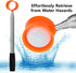 MistyBrew (9/12ft) Telescopic Golf Ball Retriever | Picker Upper Tool | Premium Stainless Steel & Double-Sided Head