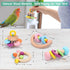 Large Interactive Bird Toys for Foot Parrot - Handheld Toys, 4 Pack