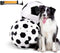 Juome Herding Ball for Dogs, 8" Dog Herding Balls with Soccer Cloth Cover and Hand Pump for Small & Medium Dogs