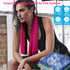 out40''x12'' Cooling Towels for Neck/Face Ice Towel Cooling Neck Wraps for Hot Weather Sweat Towels Microfiber Chilly