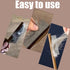 3 Pack Solid Wood Combs for Cats and Dogs - Tangle and Knot Remover - Flea Lice Comb with Rounded Stainless Steel Teeth