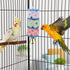 Bird Calcium Teeth Grinding Chew Treats Toy for Parrot, Parakeet, Cockatiel, Conure, Gerbil, Rat, Mouse, Guinea Pig,