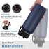Volhoply 4 Pack 32 oz Insulated Water Bottles with Straw Lid & Spout Lid for Hiking, Camping