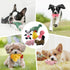 LEGEND SANDY Plush Squeaky Dog Toy Pack - 6 Cute Stuffed Chew Toys for Small & Medium Puppies