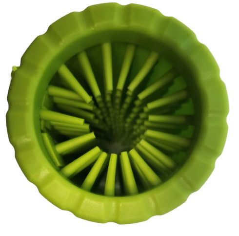 Dog Paw Cleaner, Dog Paw Washer Cup, 2 In 1 Portable Silicone Pet Cleaning Brush Feet Cleaner For Dogs Grooming With Muddy Paw,Dog Foot Cleaner (Large, Green)