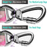 Hotsky Tactical Dog Leash Heavy Duty for Medium Large Dogs, 4-6FT Bungee Shock Absorbing with Padded Double Handle,
