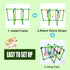 Amlmpet 9 Puppy Play Gym - PVC Frame with Hanging Toys for Small Dogs to Keep Them Busy, Dog Jungle Gym Center